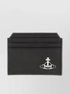 VIVIENNE WESTWOOD LOGO EMBOSSED SLIM CARDHOLDER WITH MULTIPLE SLOTS