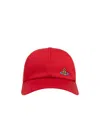 Vivienne Westwood Orb-embroidered Cap In Red