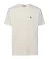 Vivienne Westwood Logo Embroidered Crewneck T-shirt In Neutral