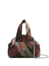 Vivienne Westwood Logo-embroidered Mini Tote Bag In Multi