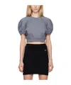 Vivienne Westwood Logo Embroidered T-shirt In Black