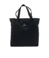 Vivienne Westwood Logo Handbag In Black