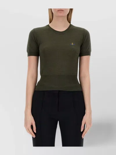 Vivienne Westwood Logo Knitwear Short Sleeves