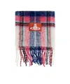Vivienne Westwood Fringed Edge Fashion Scarf Accessory In Multi