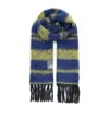 Vivienne Westwood Chunky Stripe Scarf In Blue