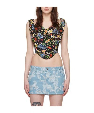 Vivienne Westwood Logo Pattern Printed Sling In Multicolor