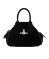Vivienne Westwood Mini Yasmine Handbag Structured Shape In Black