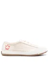 Vivienne Westwood Logo-print Low-top Sneakers In Neutrals
