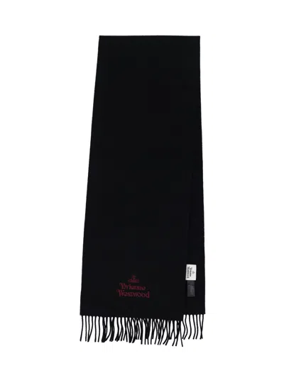 VIVIENNE WESTWOOD LOGO SCARF