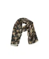 Vivienne Westwood Logo Scarf In Black