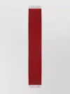Vivienne Westwood Logo Scarf Fringed Edges In Burgundy