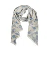 Vivienne Westwood Orb Jacquard Scarf In Gray