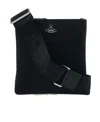 Vivienne Westwood Logo Shoulder Bag In Black