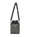 Vivienne Westwood Logo Shoulder Bag In Black
