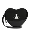 Vivienne Westwood Louise Heart-shaped Crossbody Bag In Black