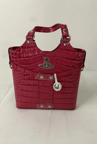 Vivienne Westwood Logo Shoulder Bag In Red