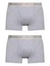 Vivienne Westwood Logo-waistband Boxers In Grey