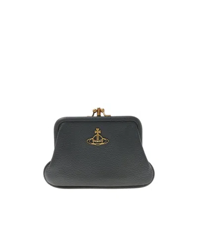 Vivienne Westwood Logo Wallet In Black