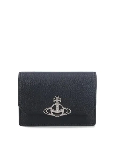 Vivienne Westwood Logo Wallet In Black