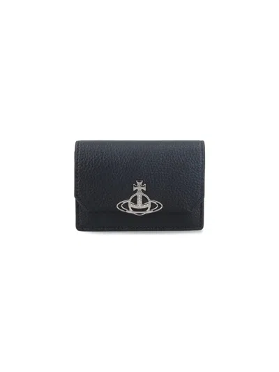 Vivienne Westwood Logo Wallet In Black