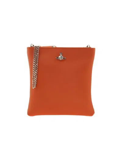 Vivienne Westwood Logo Wallet In Brown