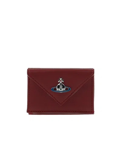 Vivienne Westwood Logo Wallet In Brown