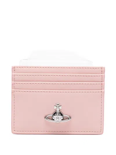 Vivienne Westwood Logo Wallet In Pink