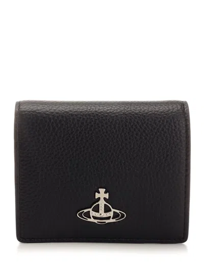 Vivienne Westwood Logo Wallet Wallets Black