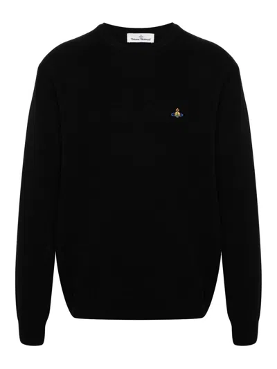 VIVIENNE WESTWOOD LOGO WOOL SWEATER