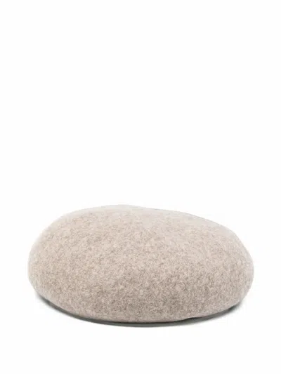Vivienne Westwood Logo-motif Beret In Neutral