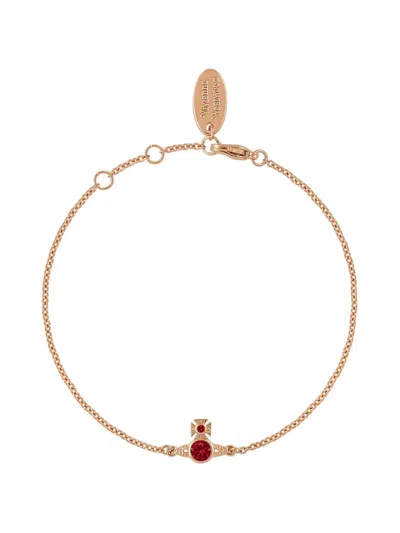 Vivienne Westwood London Orb Bracelet In Pink