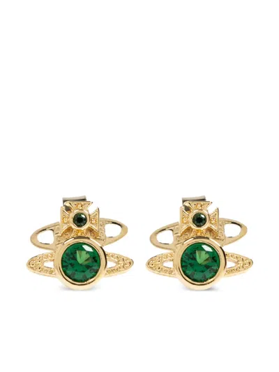 Vivienne Westwood London Orb Earrings In 金色