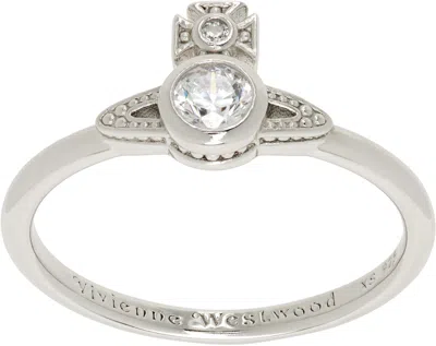 Vivienne Westwood London Orb Ring In Metallic