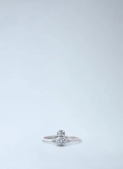 Vivienne Westwood London Orb Ring In Orange