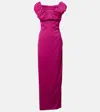 Vivienne Westwood Long Ginnie Amber Draped Maxi Dress