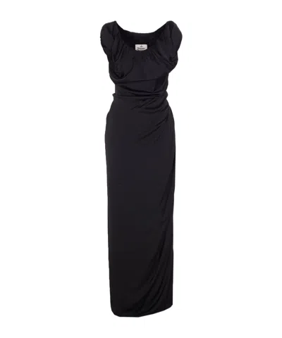 VIVIENNE WESTWOOD VIVIENNE WESTWOOD LONG GINNIE AMBER DRESS