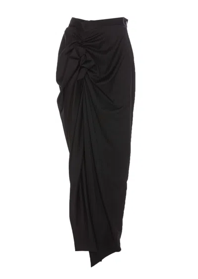 VIVIENNE WESTWOOD LONG SIDE PANTHER SKIRT