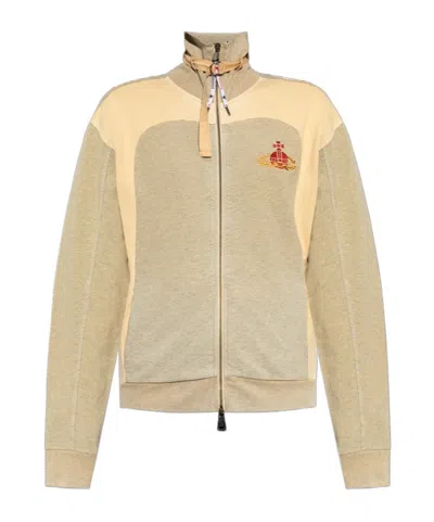 Vivienne Westwood Gray & Beige Alien Track Jacket