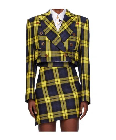 VIVIENNE WESTWOOD LONG SLEEVE CUT OFF BLAZER