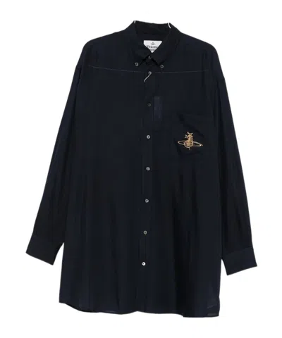 Vivienne Westwood Long Sleeve Shirt In Black