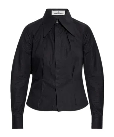 Vivienne Westwood Violin Tuxedo Shirt In Black
