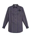 Vivienne Westwood Orb-embellishment Stripe-pattern Shirt In Multi