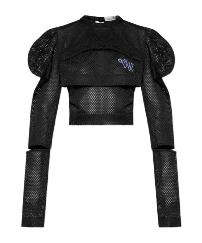 Vivienne Westwood Long-sleeved Blouse In Black