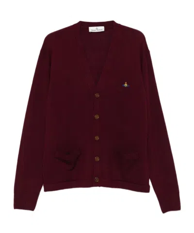 VIVIENNE WESTWOOD PATCH-POCKET CARDIGAN