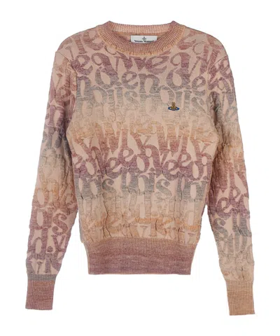 Vivienne Westwood Long-sleeved Pullover In Nude