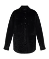 Vivienne Westwood Long-sleeved Shirt Jacket In Black