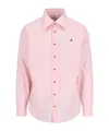 Vivienne Westwood Long-sleeved Shirt In Pink