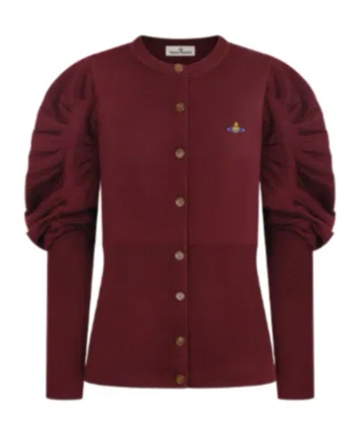 Vivienne Westwood Long-sleeved Sweater In Brown