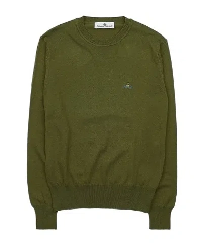 Vivienne Westwood Long-sleeved Sweater In Green