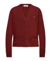 Vivienne Westwood Wool-cashmere Alex Cardigan In Red